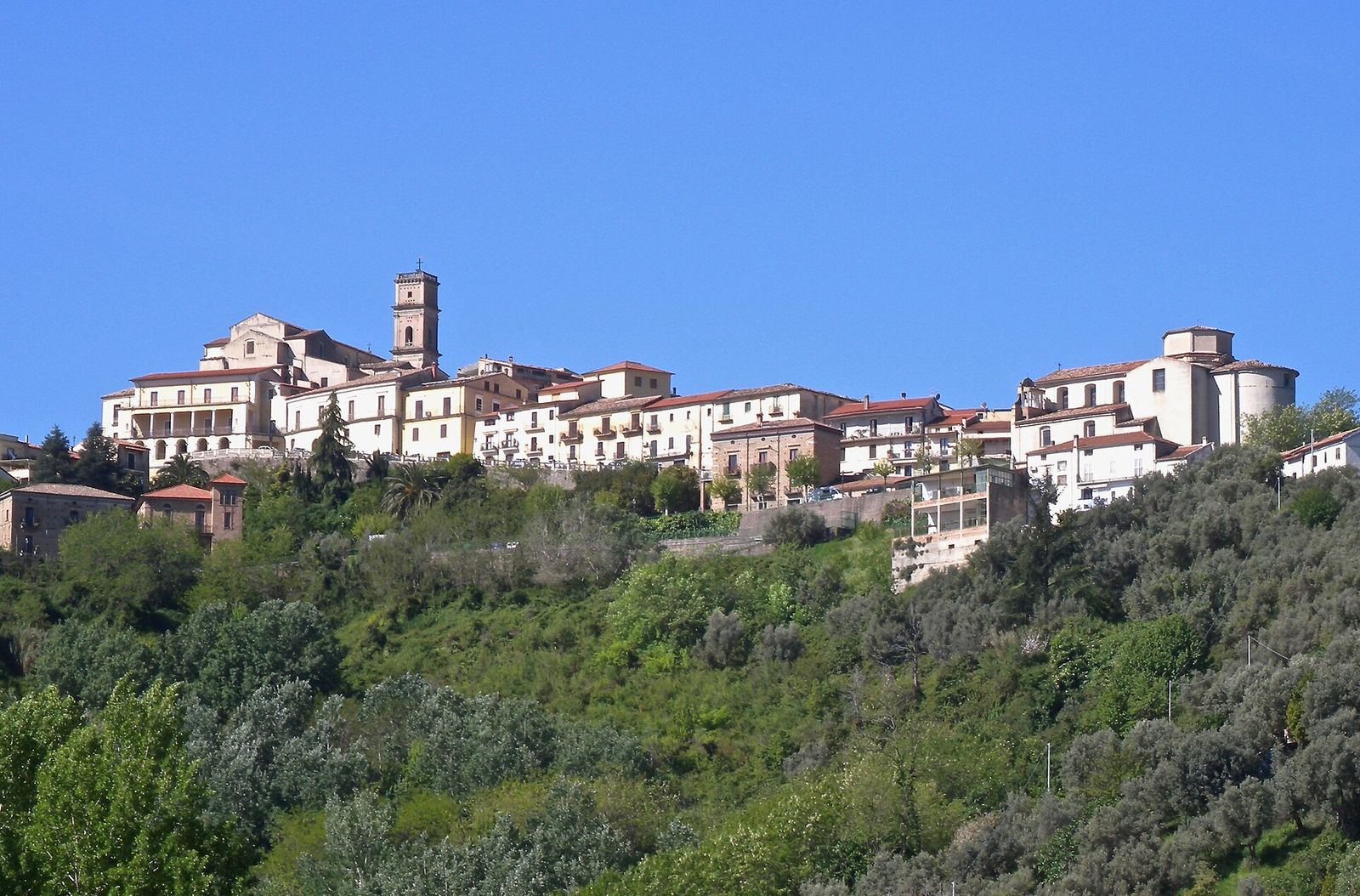 Panorama del borgo antico di Rende